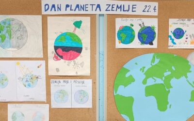 Obilježavanje Dana planeta Zemlje kroz likovni izraz učenika
