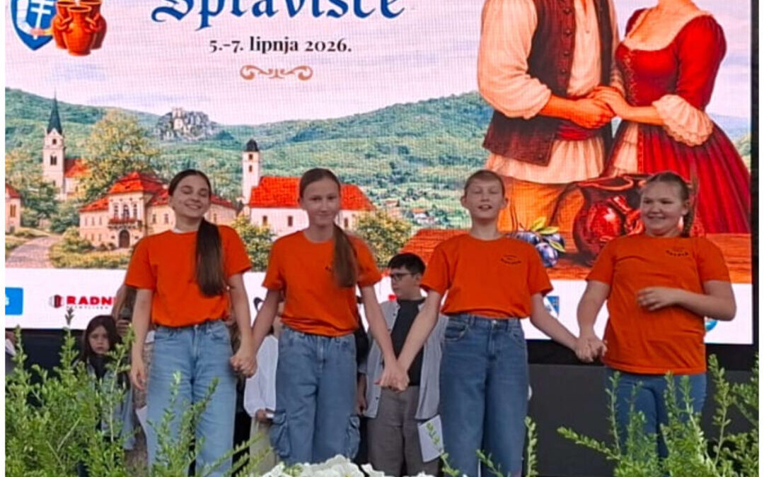 Učenice 5. razreda nastupile na Malom Spravišću