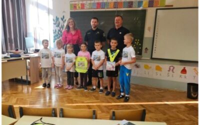 Prvašići učili o sigurnom ponašanju u prometu