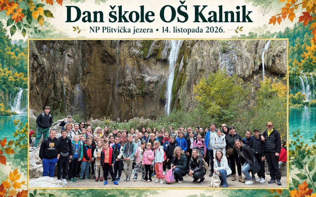 Dan škole u ljepotama Plitvičkih jezera